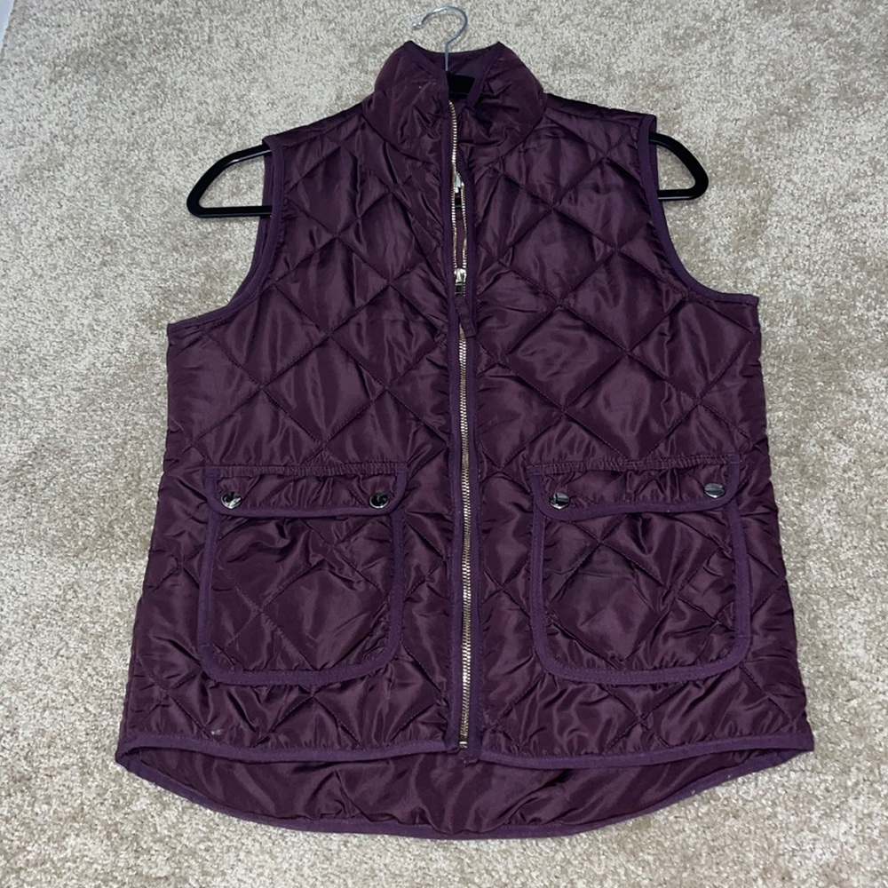 Women’s plum vest